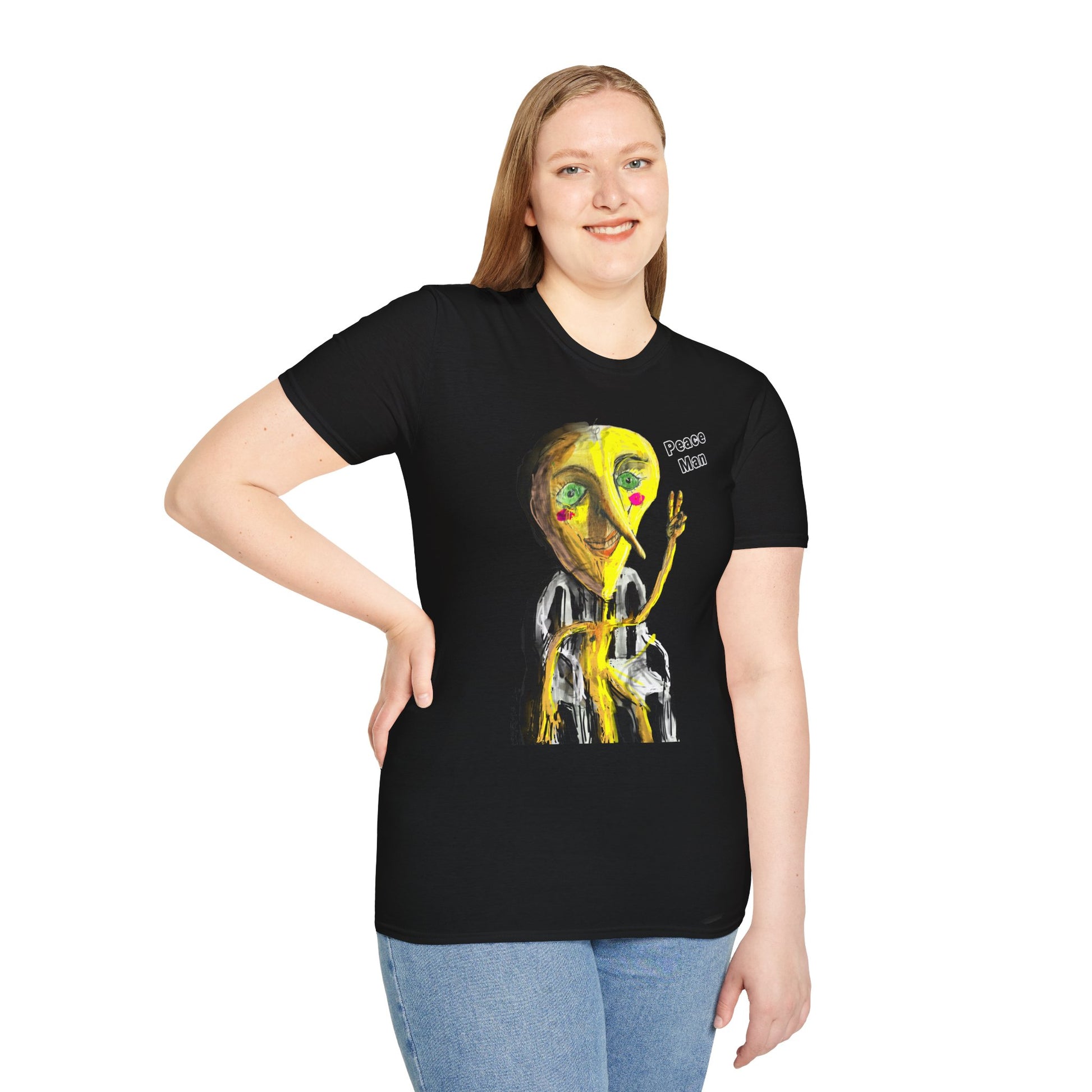 “Lazy Peace Man” t-shart