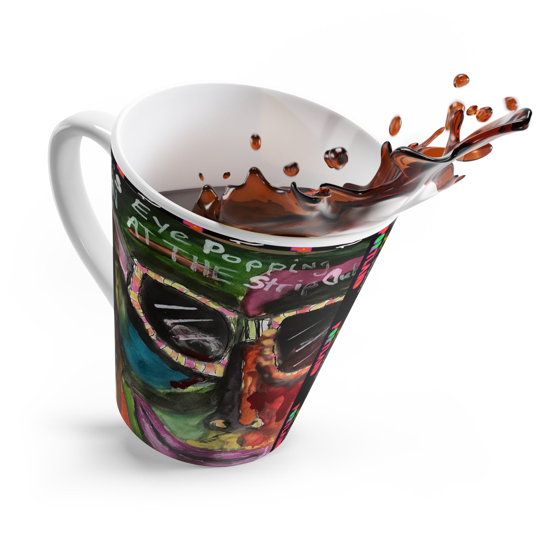 “Eye Poppin’ Fun” Latte Mug