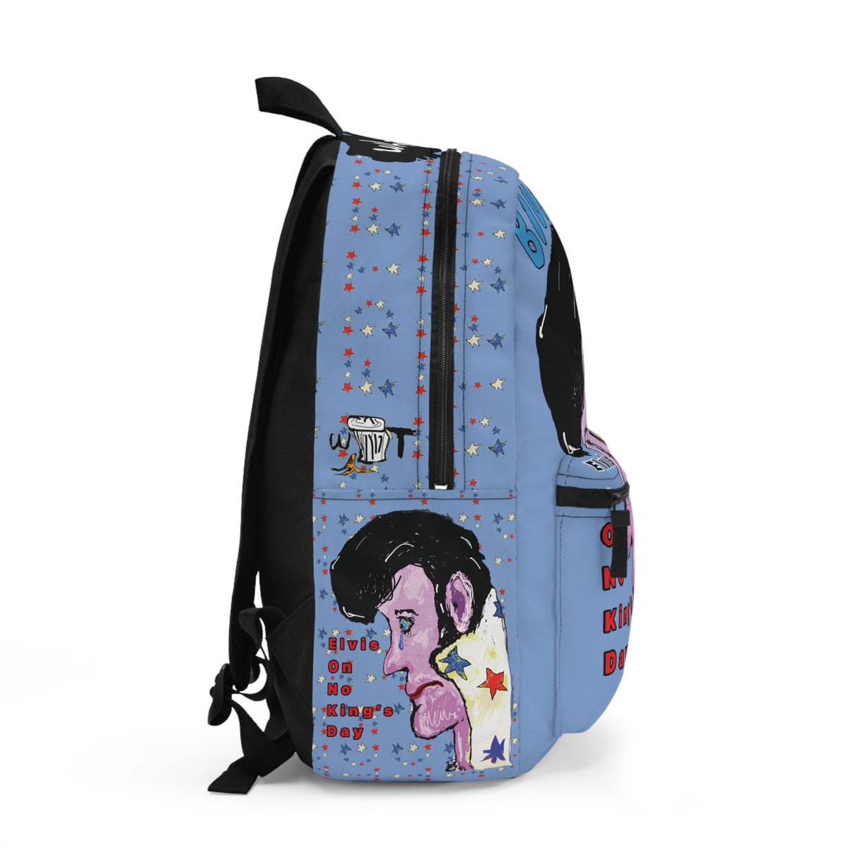 “Blue Suede Tears” Backpack Printify