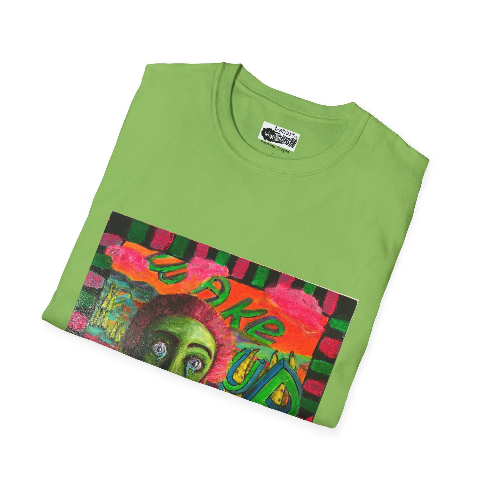 “Wake Up” Unisex Softstyle T-Shart