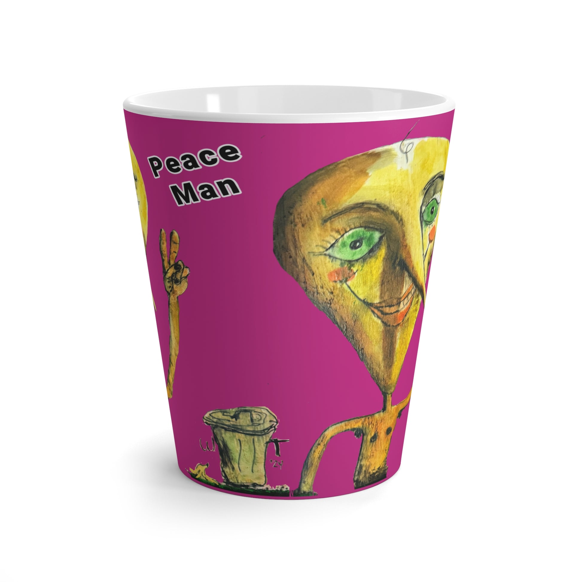 “Peace Man” Latte Mug