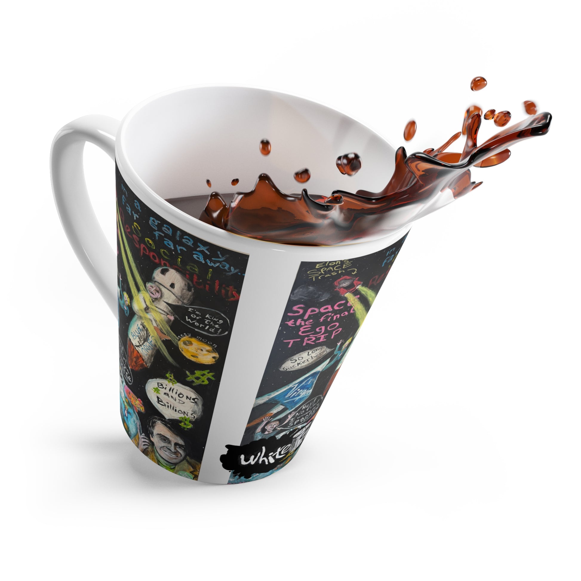 “Waste of Space” Latte Mug