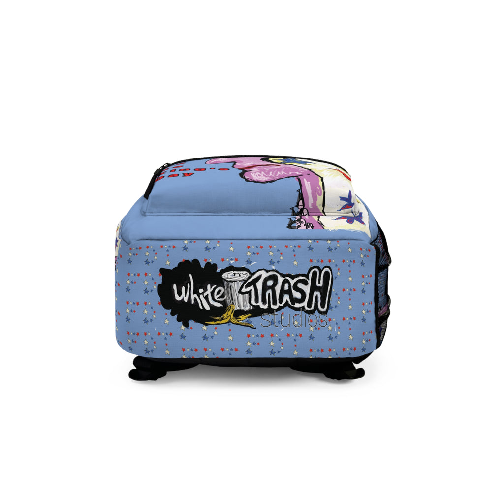 “Blue Suede Tears” Backpack