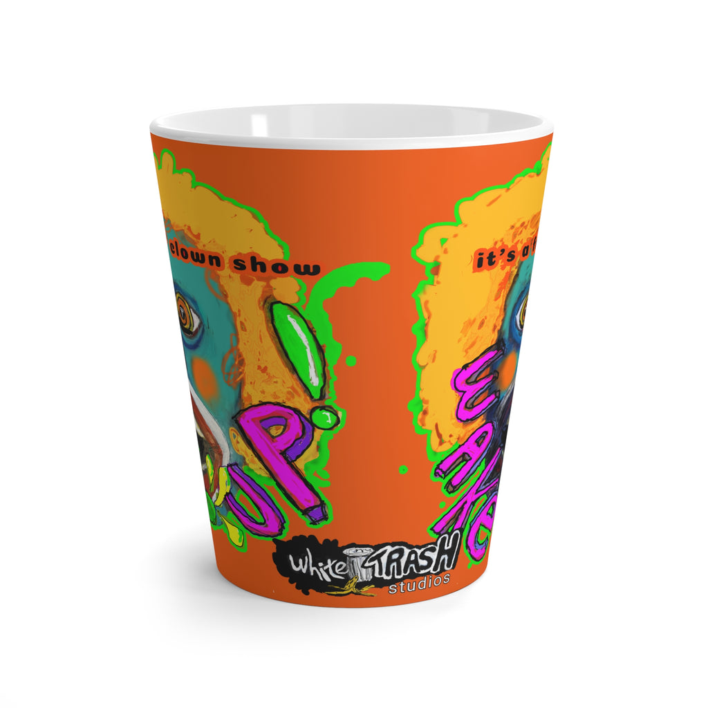 “Clown Show” Latte Mug