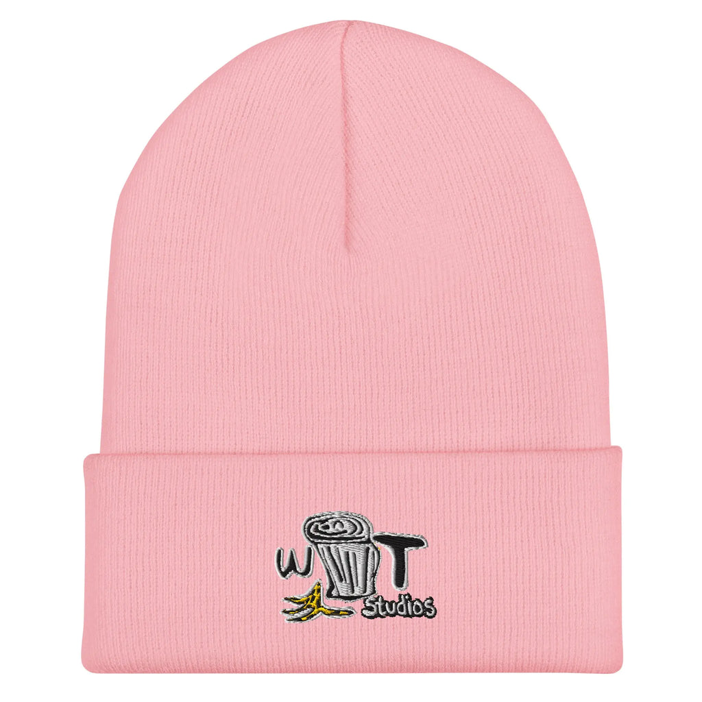 White Trash Studios Portland Beanie in Pink