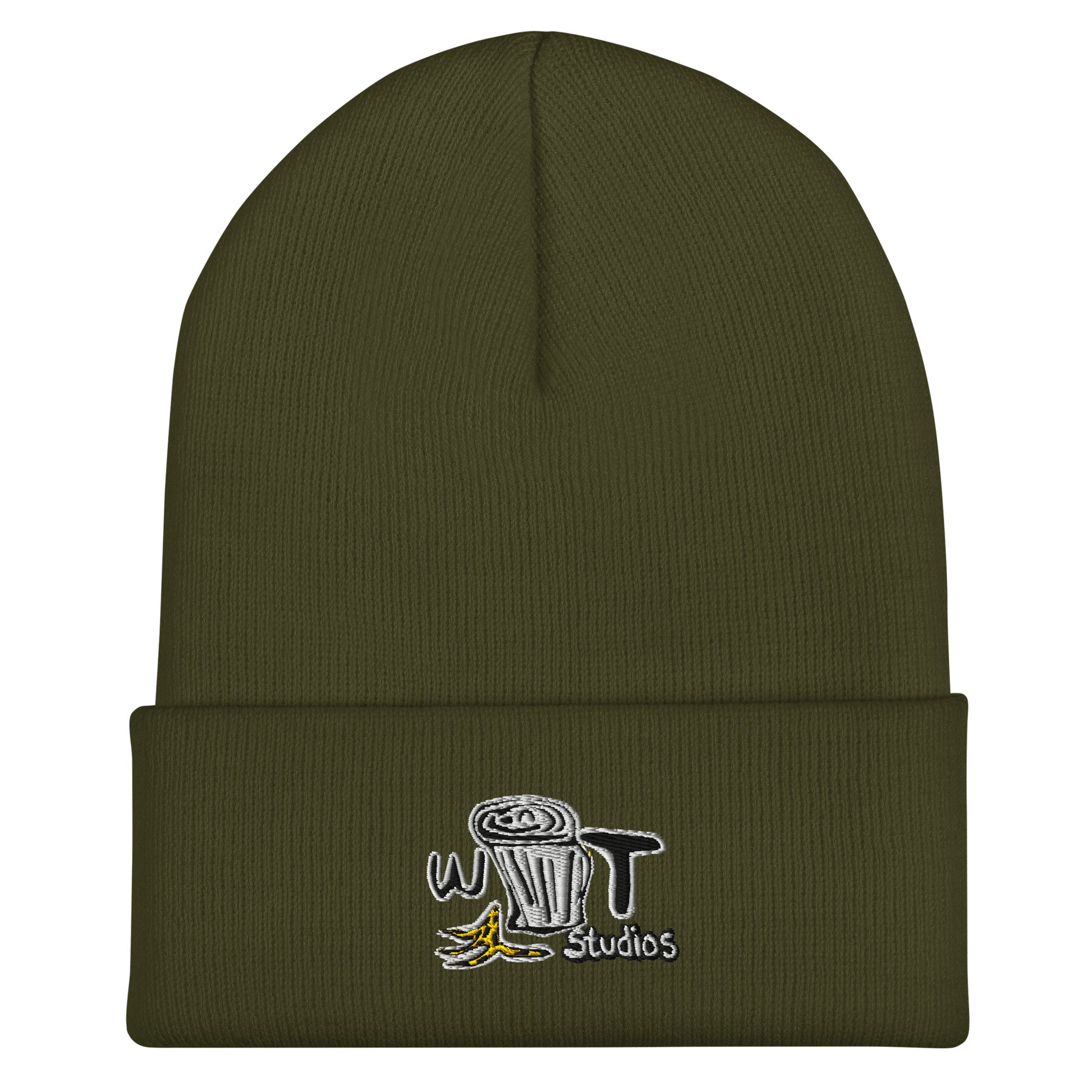 White Trash Studios Portland Beanie in Green