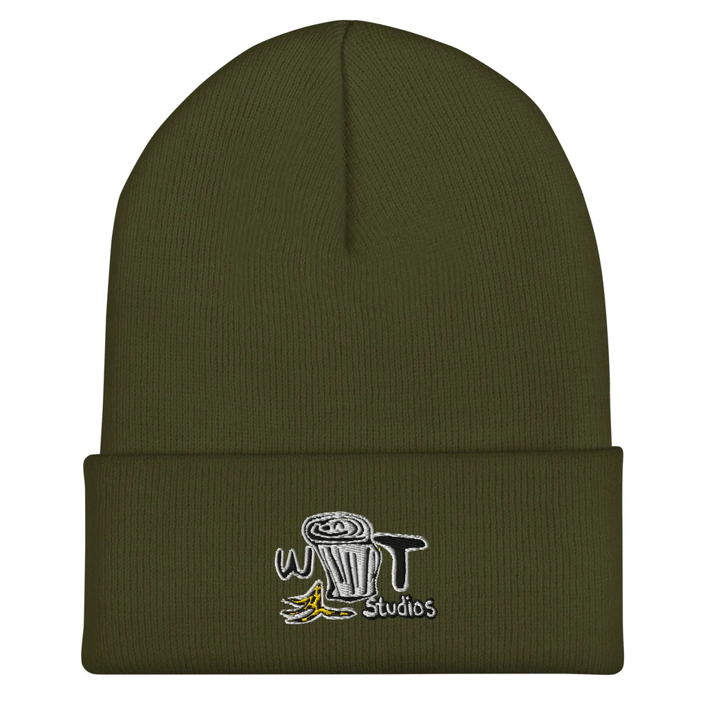 White Trash Studios Portland Beanie in Green