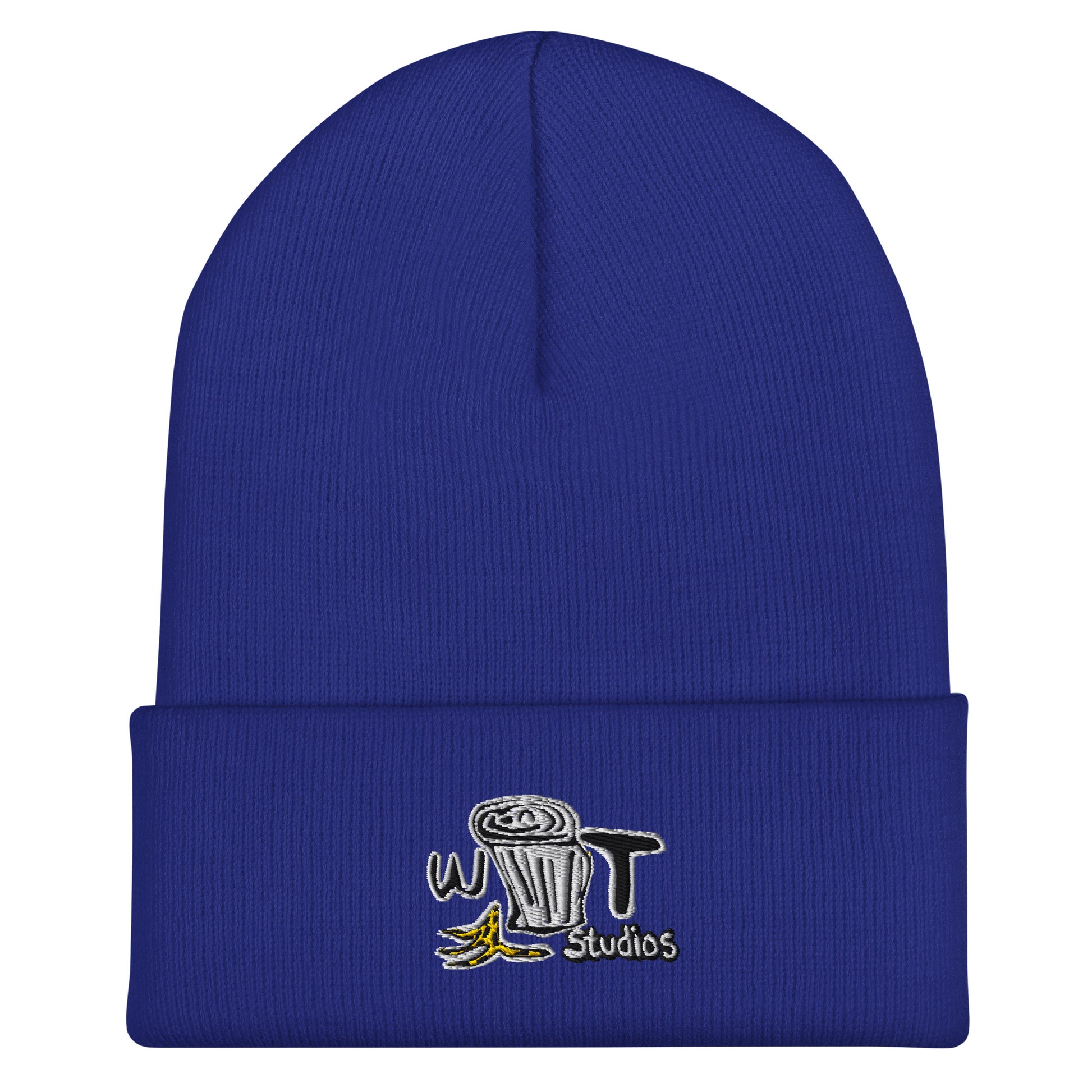 White Trash Studios Portland Beanie in Blue