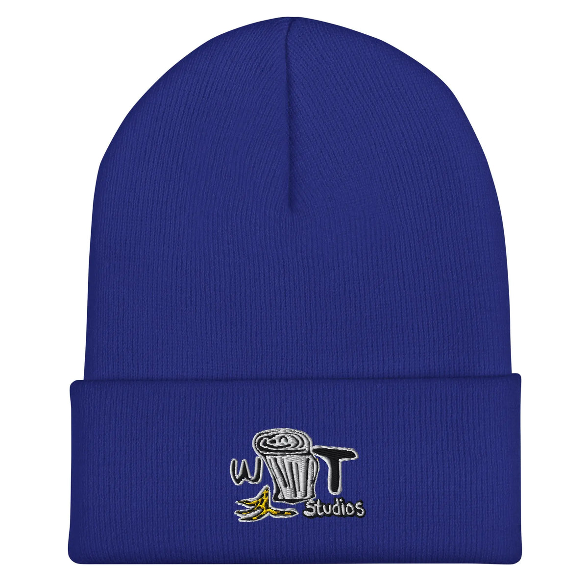 White Trash Studios Portland Beanie in Blue