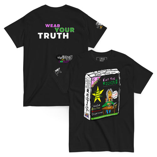 White Trash Studios Portland Original Art Graphic t-shirt  in Black