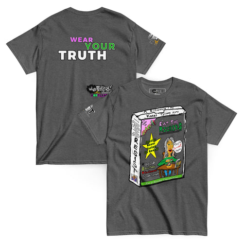 White Trash Studios Portland Original Art Graphic t-shirt  in Gray