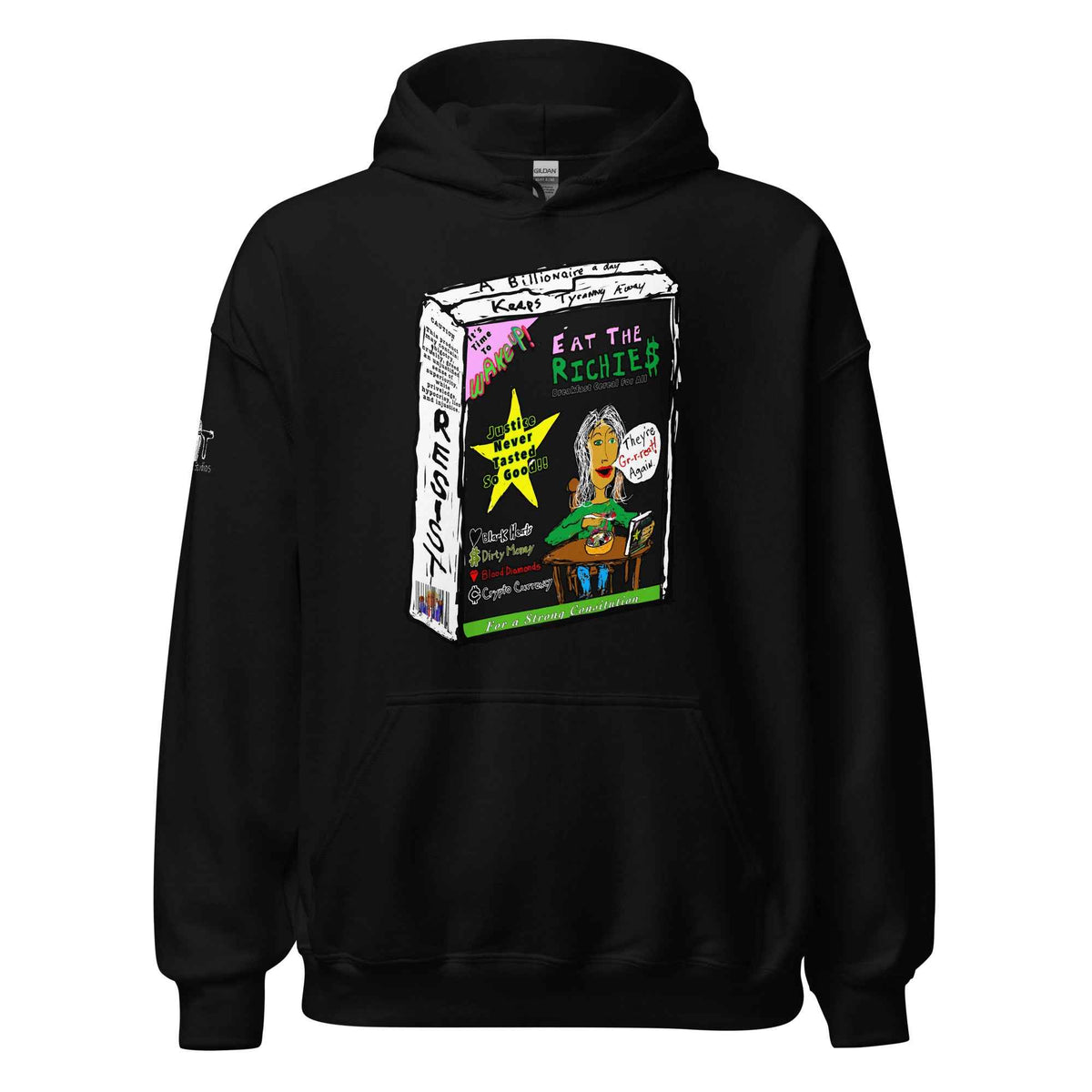 Eat The Richies Unisex Graphic Hoodie