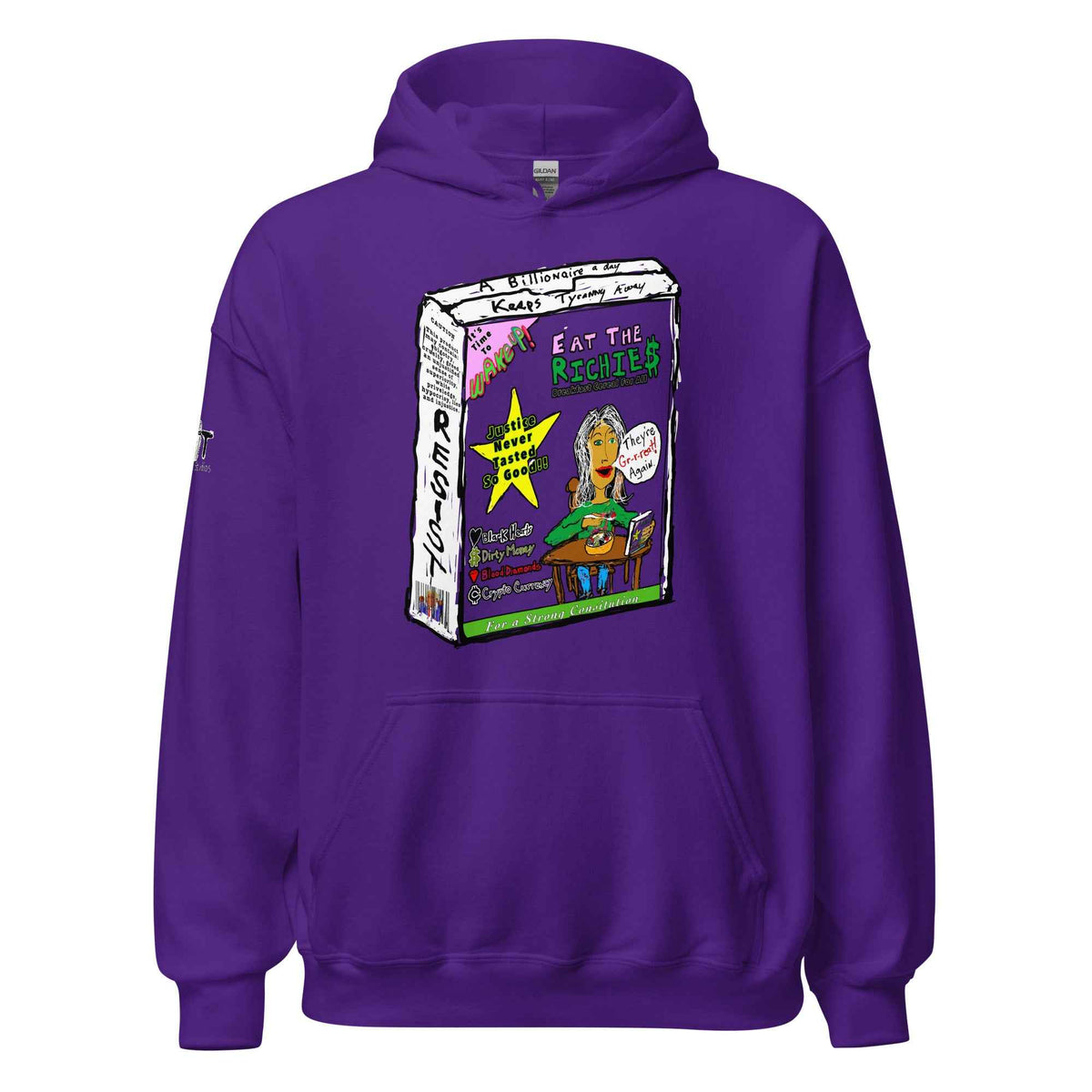 Eat The Richies Unisex Graphic Hoodie
