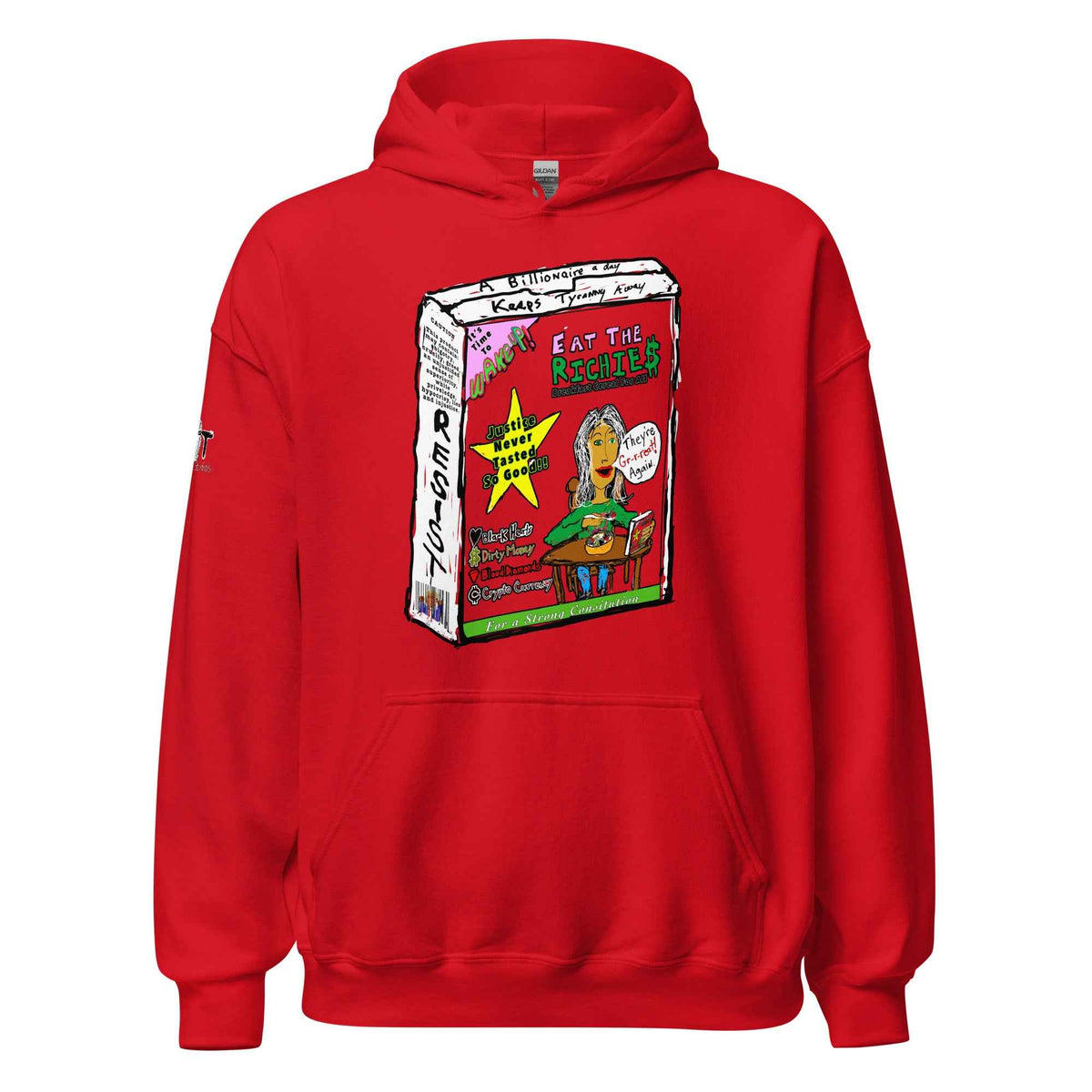 Eat The Richies Unisex Graphic Hoodie
